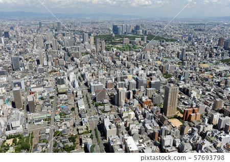 大阪市鳥瞰圖 57693798