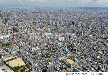 大阪市鳥瞰圖 57693878