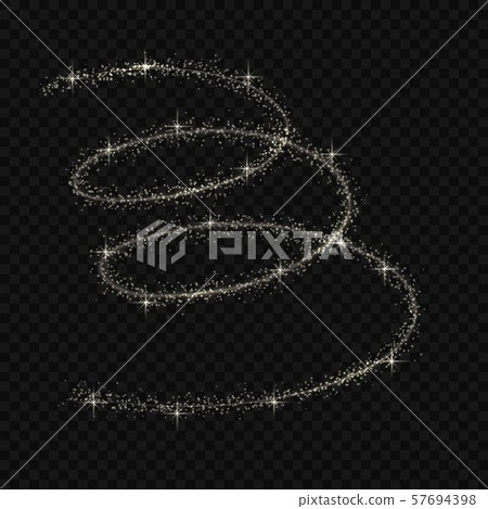 Magic light glow effect stars bursts 57694398