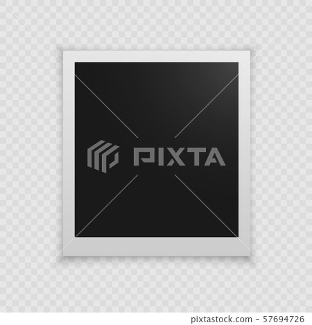 Realistic vector photo frame Realistic vector photo frame 57694726
