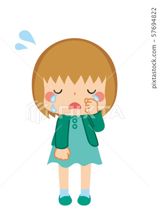 Bobhair girl crying Bobhair girl crying 57694822