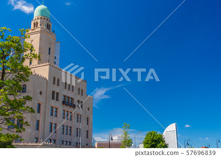 橫濱港橫濱海關大號塔 57696839