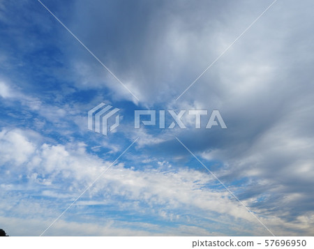 Autumn sky, blue sky, clouds Autumn sky, blue sky, clouds 57696950