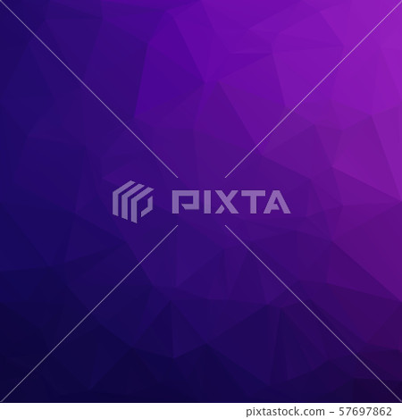 Purple Polygonal Mosaic Background, Creative 57697862