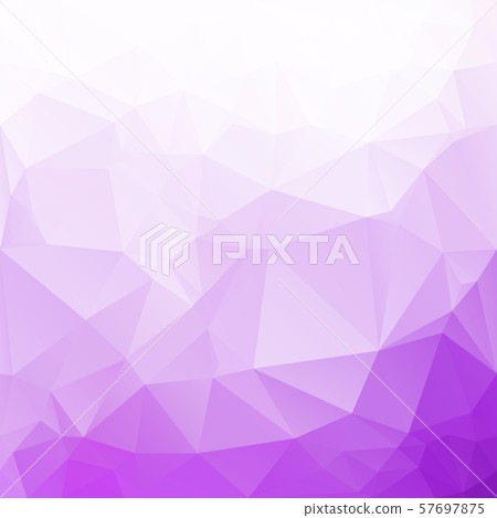Purple Polygonal Mosaic Background, Creative 57697875