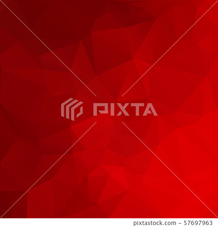 Red Polygonal Mosaic Background, Creative Design - Stock Illustration ...