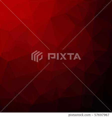 Red Polygonal Mosaic Background, Creative Design - Stock Illustration ...