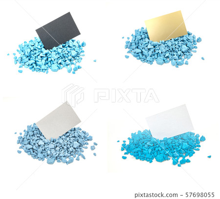 Blank business cards Blank business cards 57698055