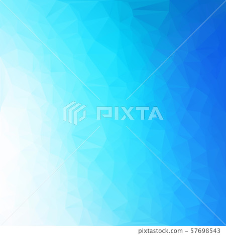 Blue Polygonal Mosaic Background, Creative Design 57698543