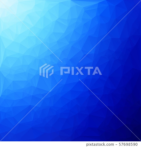 Blue Polygonal Mosaic Background, Creative Design - Stock Illustration ...