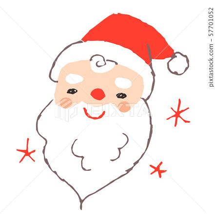 Santa Claus face Santa Claus face 57701052