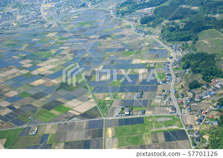Aerial view of Hachinohe-shi Shiriuchitabata 57701126