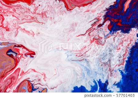 Abstract colored background from spilled paints 57701403
