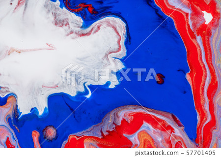 Abstract colored background from spilled paints 57701405