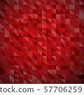 Red triangle vector abstract background 57706259
