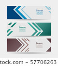 Web banner abstract background, template business 57706263