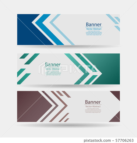 Web banner abstract background, template business 57706263