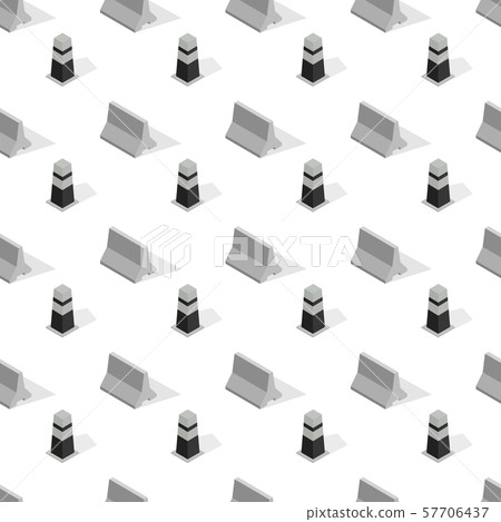 Seamless background from a set of signs road 57706437