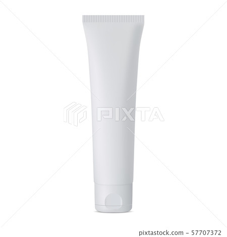 Tube for Cosmetic Cream. Plastic Blank Package Tube for Cosmetic Cream. Plastic Blank Package 57707372