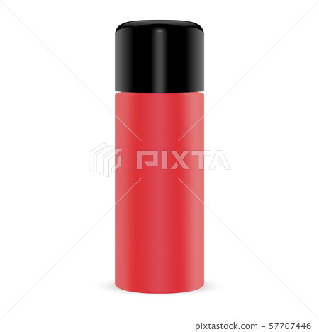 Cosmetic Tin for Dry Powder Shampoo. Aerosol Spray Cosmetic Tin for Dry Powder Shampoo. Aerosol Spray 57707446