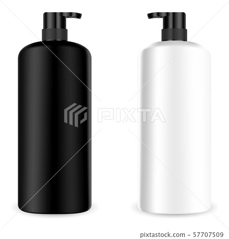 Download Pump Dispenser Bottle Cosmetic Container Mockup Stock Illustration 57707509 Pixta Yellowimages Mockups