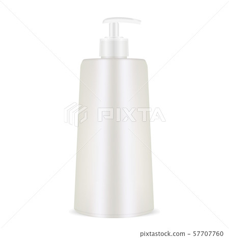 Dispenser Shampoo Bottle. Vector Pump Packaging. Dispenser Shampoo Bottle. Vector Pump Packaging. 57707760