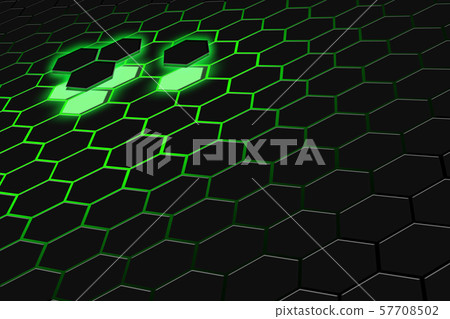 Abstract 3d rendering of futuristic surface with Abstract 3d rendering of futuristic surface with 57708502