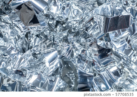 silver shiny metallic foil background for holidays 57708535
