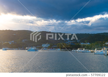 日本的三個觀點松島遊覽船巡航觀光 日本的三個觀點松島遊覽船巡航觀光 57709122