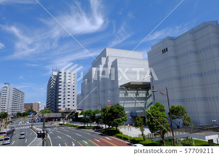 Yokosuka Arts Theater seen from the Honmachi 3-chome intersection Yokosuka Arts Theater seen from the Honmachi 3-chome intersection 57709211