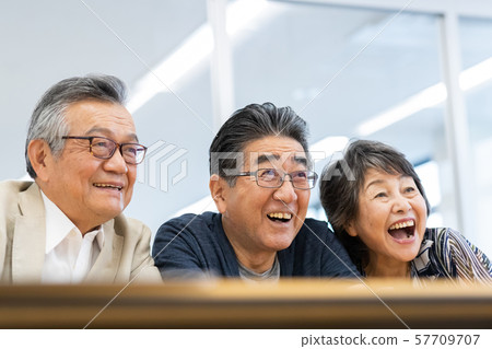 grin, grinning, smile 57709707