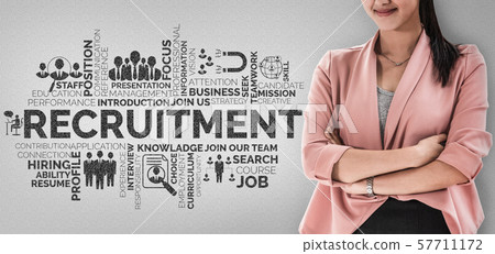 Human Resources and People Networking Concept 57711172