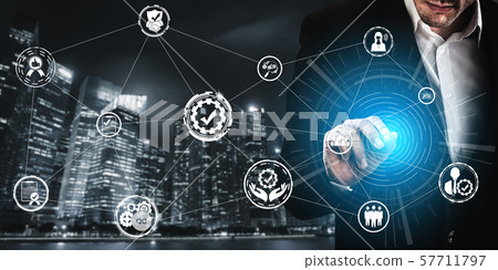 QA Quality Assurance and Quality Control Concept. QA Quality Assurance and Quality Control Concept. 57711797