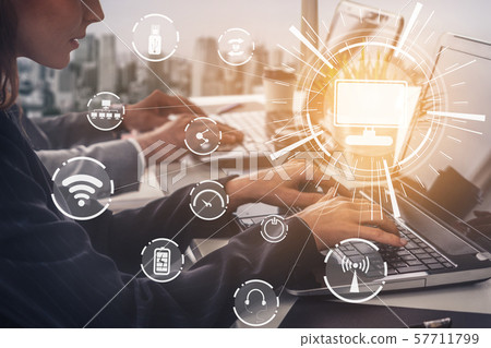 Multimedia and Computer Applications Concept. 57711799