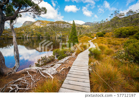 Landscape of Cradle mountain Tasmania, Australia. Landscape of Cradle mountain Tasmania, Australia. 57712197