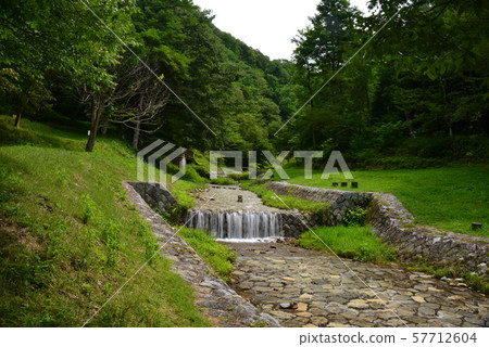 在Ushibuse河樓梯露營地附近的水路 57712604