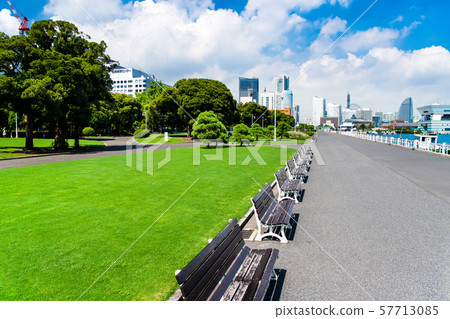 Yokohama Yamashita Park和Minato Mirai遠景 57713085