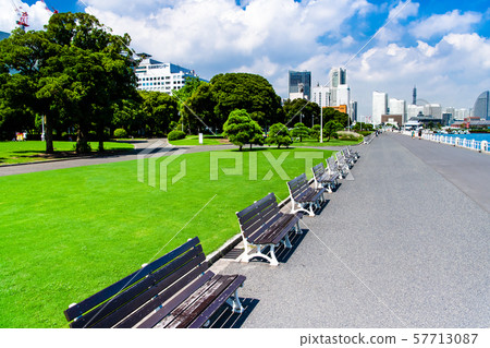 Yokohama Yamashita Park和Minato Mirai遠景 57713087