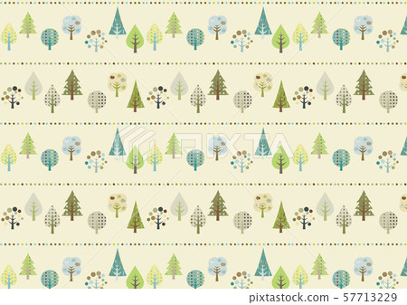北歐風格田園綠樹模式 北歐風格田園綠樹模式 57713229