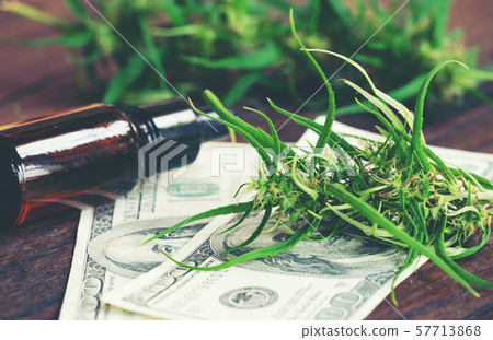 cannabis with cannabidiol (cbd) extract on dollar cannabis with cannabidiol (cbd) extract on dollar 57713868