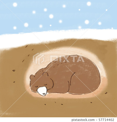 一隻熊要冬眠 一隻熊要冬眠 57714402
