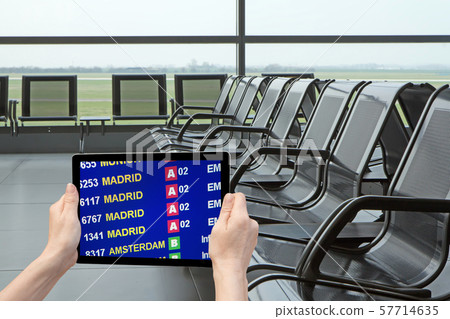 Air travelers concept 57714635