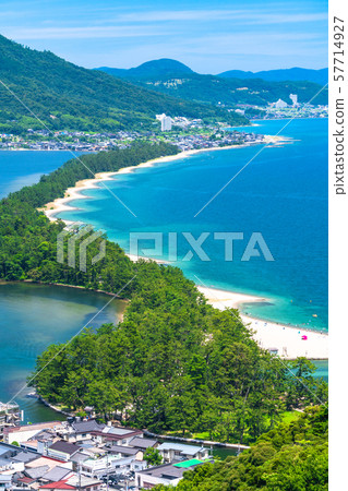 《Kyoto Prefecture》Amanohashidate, Three Views of Japan 57714927