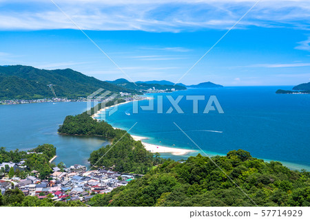 《Kyoto Prefecture》Amanohashidate, Three Views of Japan 57714929