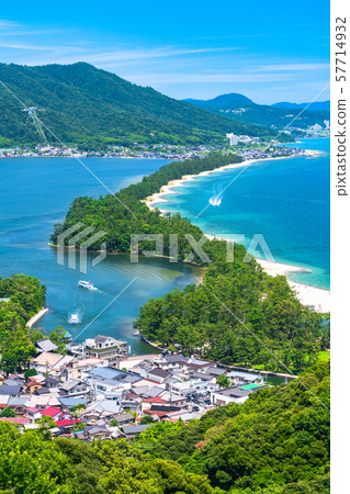 《Kyoto Prefecture》Amanohashidate, Three Views of Japan 57714932