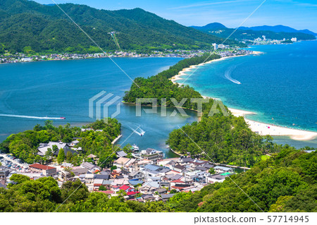 《Kyoto Prefecture》Amanohashidate, Three Views of Japan 57714945