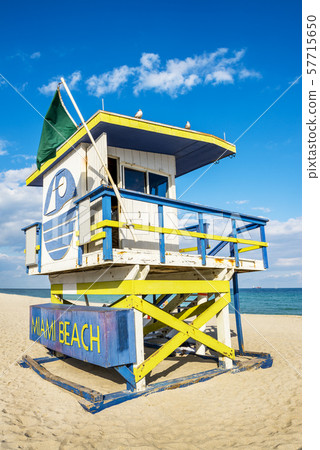 Lifeguard Tower, Miami Beach, Florida Lifeguard Tower, Miami Beach, Florida 57715650