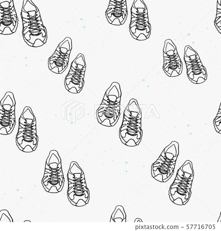 Run motivation background. Seamless sport pattern. Run motivation background. Seamless sport pattern. 57716705
