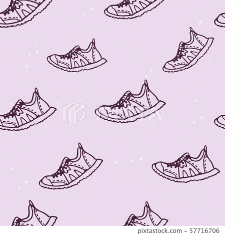 Run motivation background. Seamless sport pattern. Run motivation background. Seamless sport pattern. 57716706