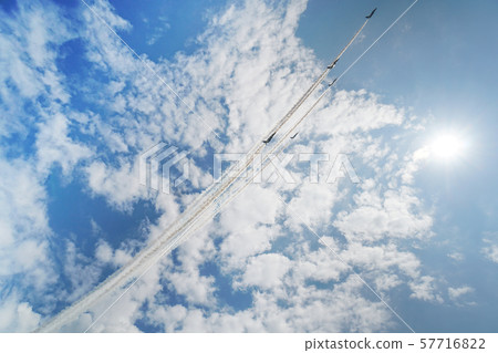 Air Festival Blue Impulse Flight Exhibition Air Festival Blue Impulse Flight Exhibition 57716822